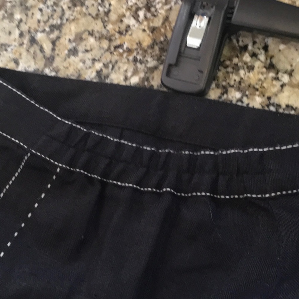 Alain Weiz Black Linen Pant Size 18. - image 3